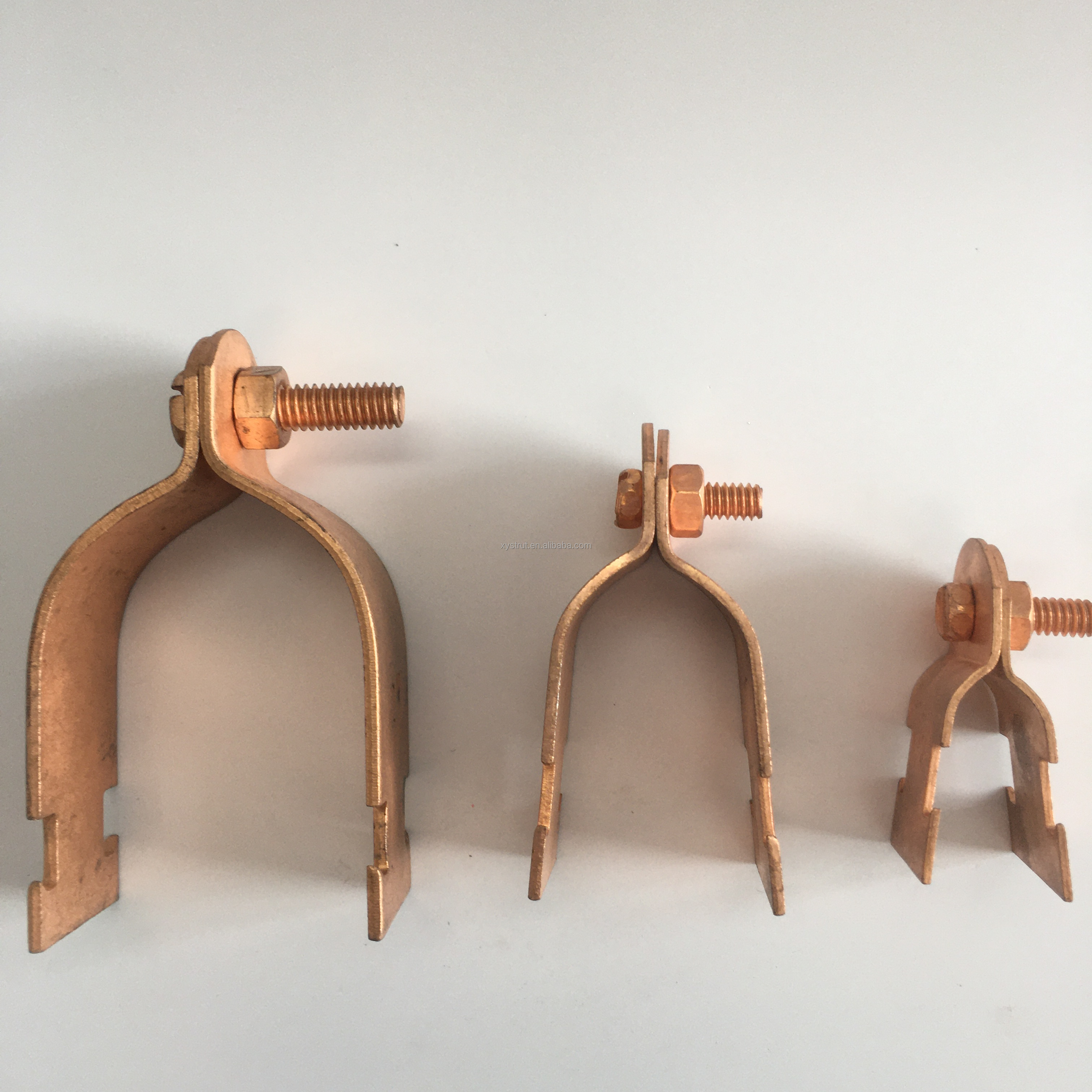 XYSTRUT copper coated pipe strut clamp Pipe clamp