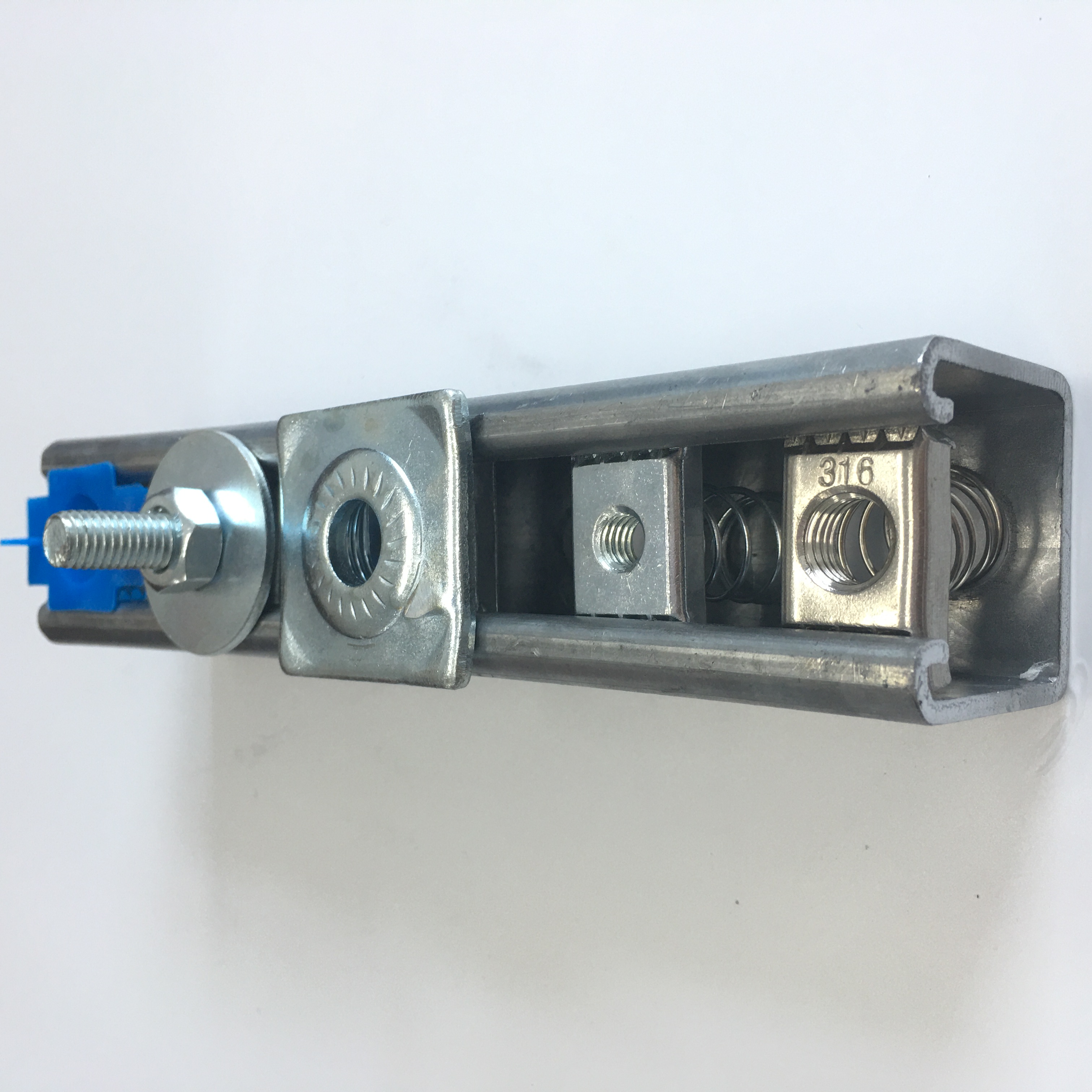 XYSTRUT Strut Channel Nuts Spring Nuts With Plastic Holder Wing