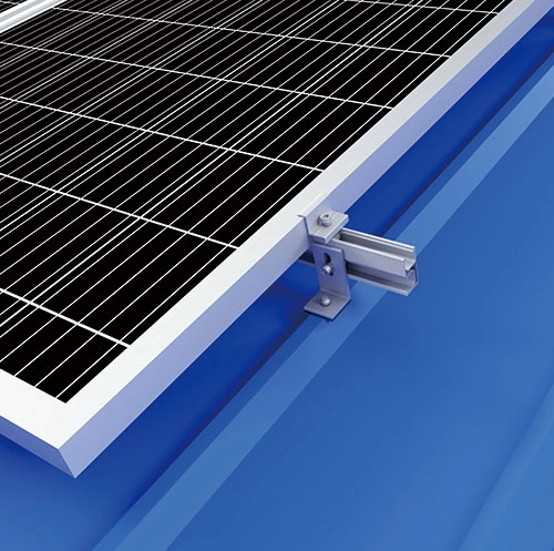 Kit soporte panel solar giratorio - Inoxmat