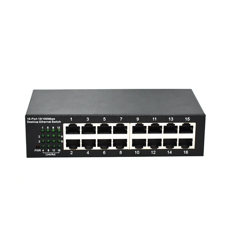 Fast switch mini 4 port ethernet switch 10 / 100mbps rj45 network switch  hub pcb module board