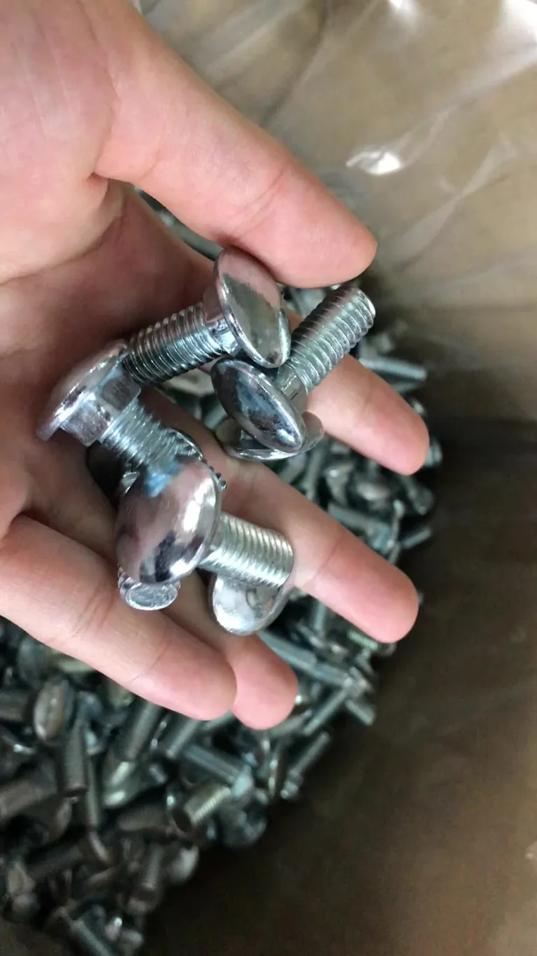 M6x12 Carriage Bolts – 304 Stainless Steel, Square Neck, Pack Of 30 – Corrosion-Resistant, Indoor/Outdoor Use