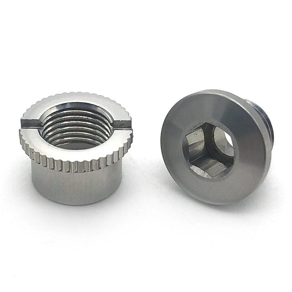 Chuanghe Aluminum Alloy CNC Black Blue Red Single Chain ring Bolts M8