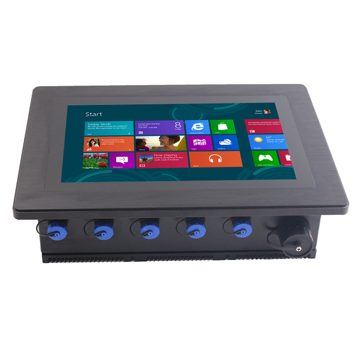 10.1 inch Waterproof Fanless Industrial Resistive Touch Screen Panel Pc