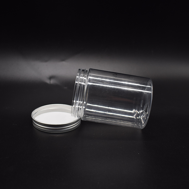 50ml/80ml/100ml/150ml/200ml/250ml/500ml Small Order Quantity Dry Food/Face Cream/Pomade Seal PET Plastic Jar