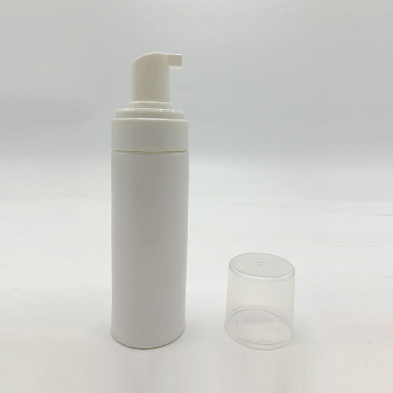Custom Screen Printing 120ml 150ml 180ml Cleanser Packing White PP Empty Foam Pump Bottles