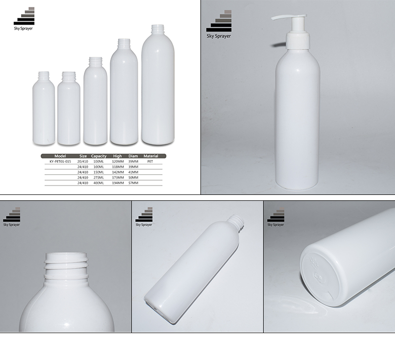Newest  factory directly sale PET plastic lotion bottle  by professional manufacturers