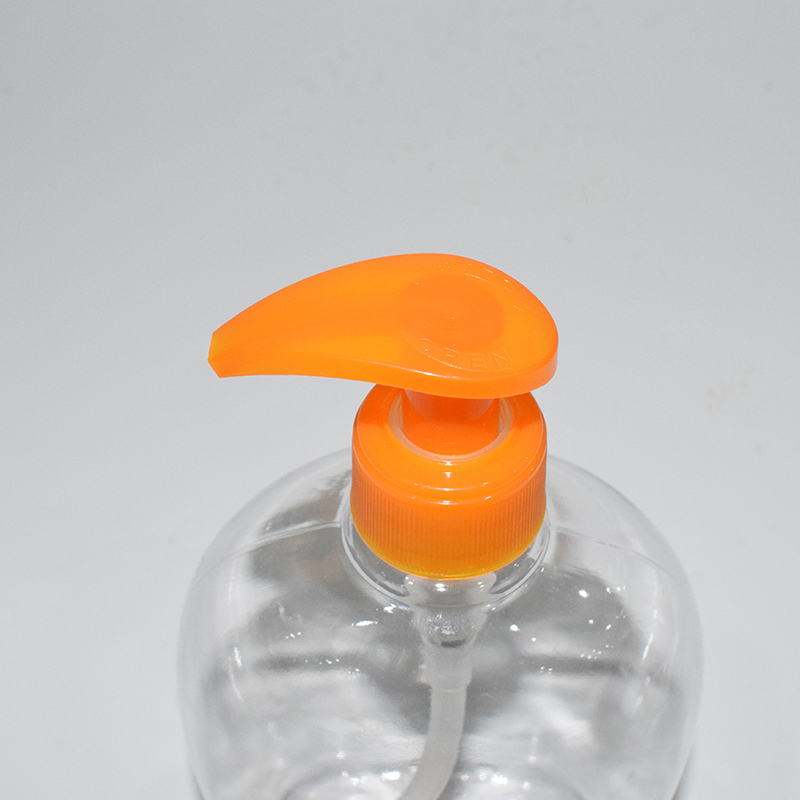 500ML press pump plastic bottle accept custom pump spray bottle
