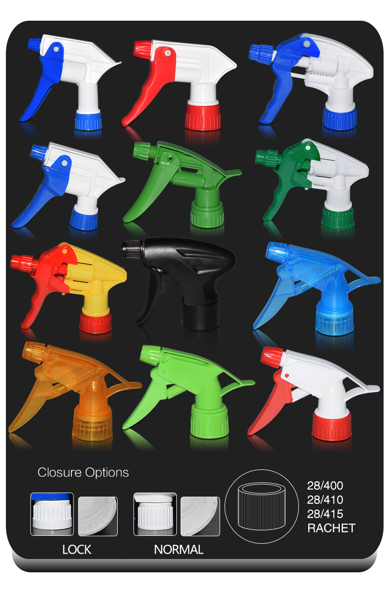 Household Cleaning Hand Plastic Trigger Sprayer
