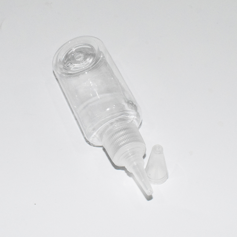 60ml Columniform Pet Plastic Pet Bottle With Cap