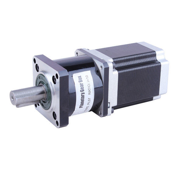 57hs Nema 23 Geared Stepper Motor 3nm Torque With Gear Ratio 10 1 Gearbox