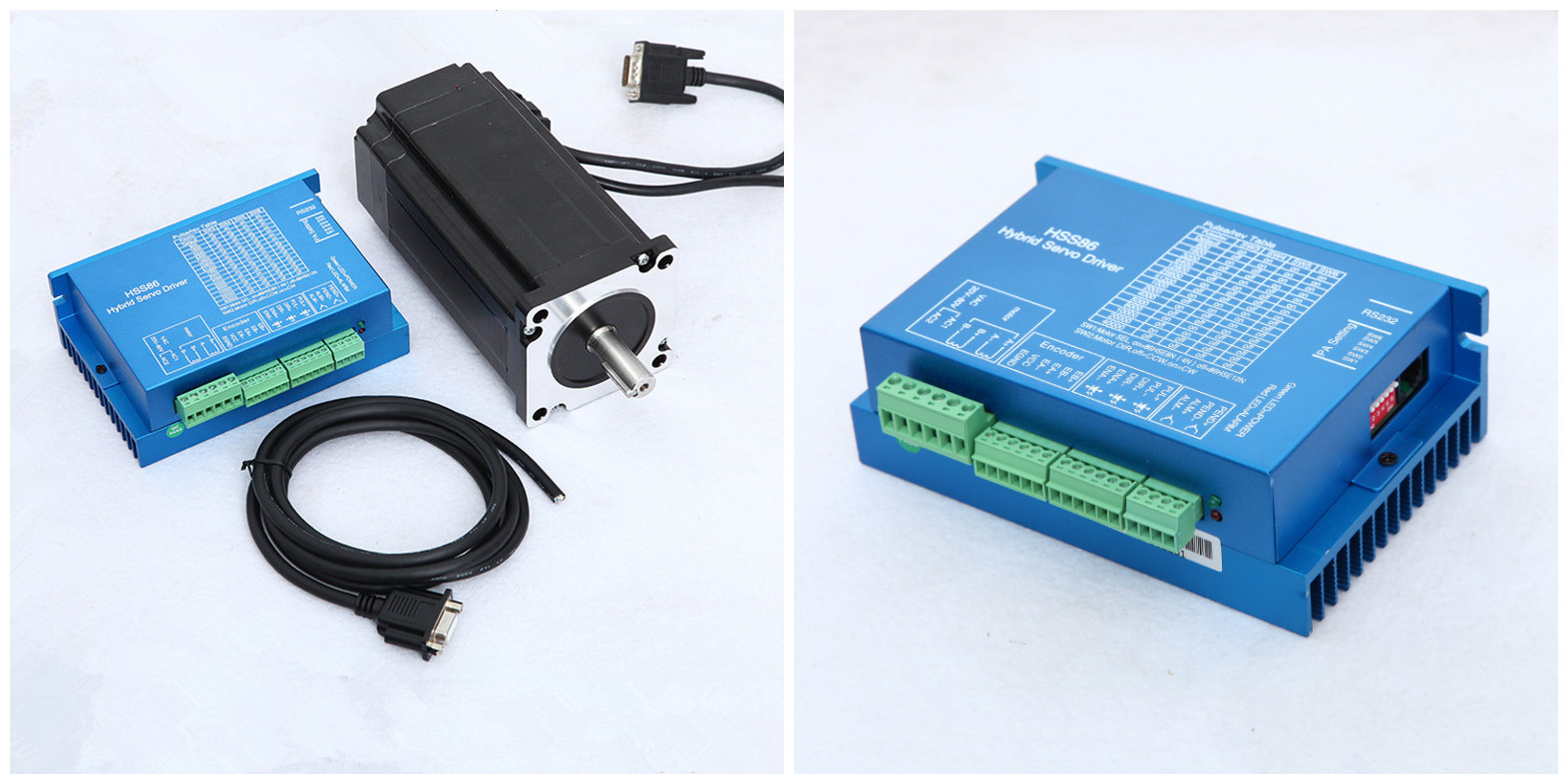 86HSE8NBC38 Closed Loop Stepper Motor Feedback Control