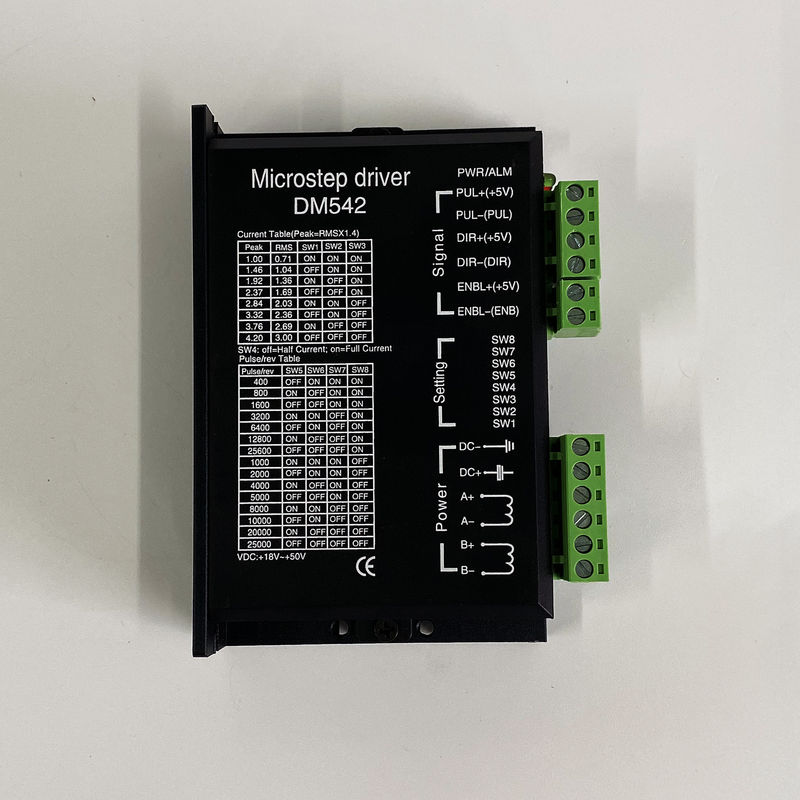 2h Microstep Driver Dm542 Stepper Motor Driver Nema 23 Nema 34 4a 18-50VDC