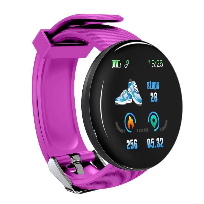 Free Sample Smart watch d18 smartwatch redondo round montre inteligente plus d18 d18s relogio reloj bracelet