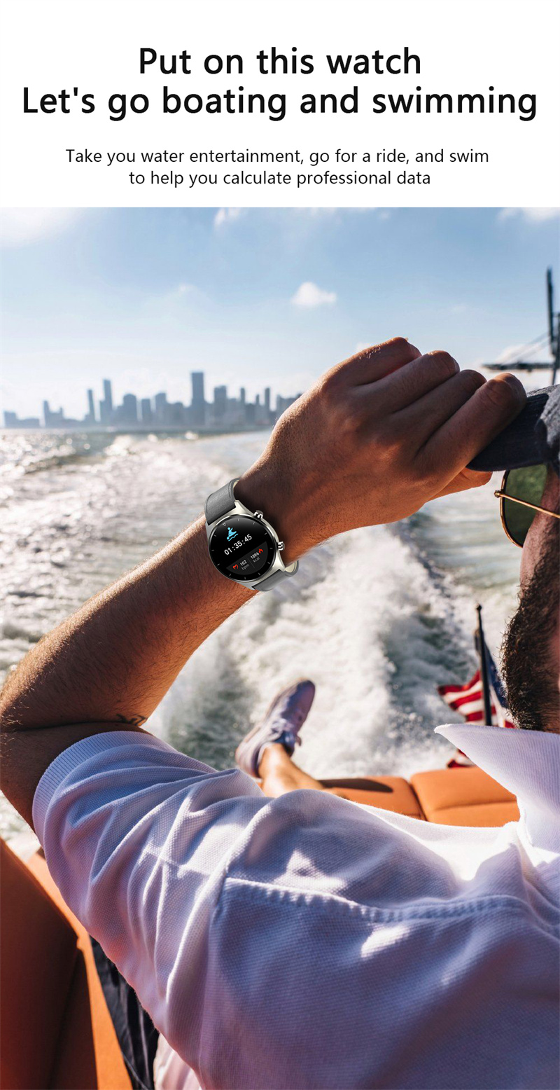 JGo Smartwatch Trending Ip68 Waterproof Oxygen Blood Health Heart Rate Monitor Android Smart Watch E13