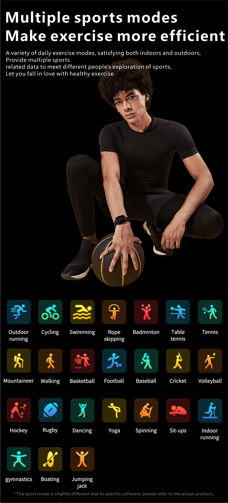 JGo Smart Watch Q9pro Heart rate Body Temperature SpO2 BP Sport Fitness Tracker Q9 pro IP68 Waterproof SmartWatch
