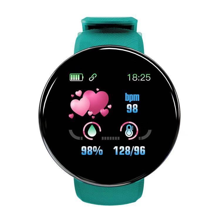 Free Sample Smart watch d18 smartwatch redondo round montre inteligente plus d18 d18s relogio reloj bracelet