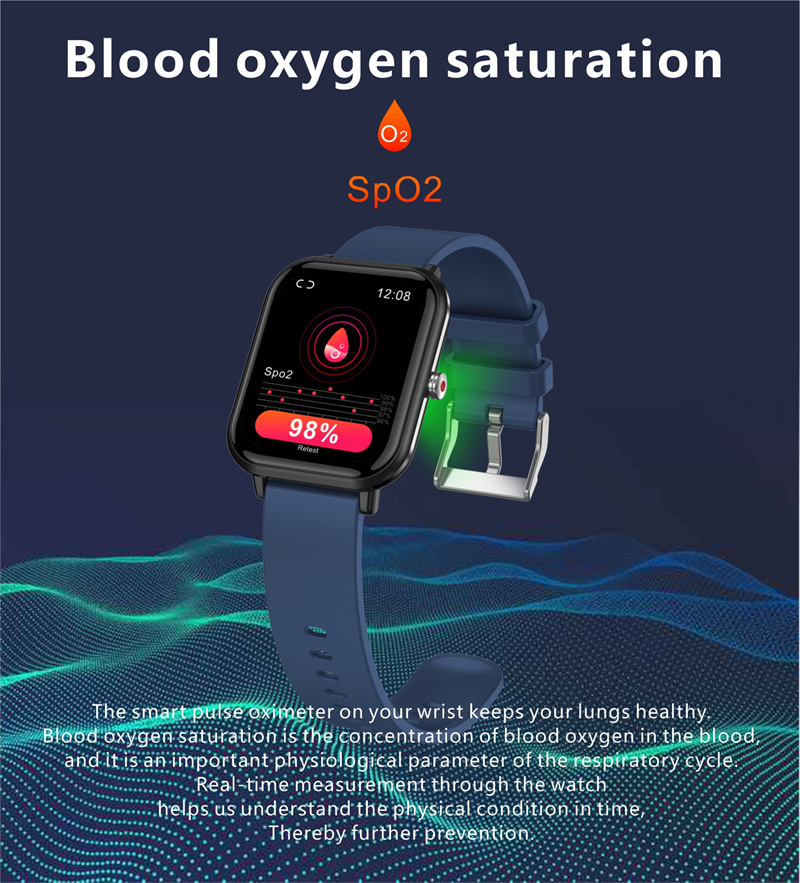 JGo Smart Watch Q9pro Heart rate Body Temperature SpO2 BP Sport Fitness Tracker Q9 pro IP68 Waterproof SmartWatch