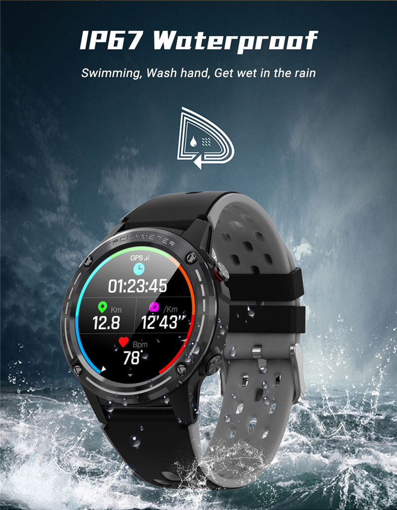 GPS reloj inteligente gps heart rate monitor relogio masculino smartwatch gps alimetro