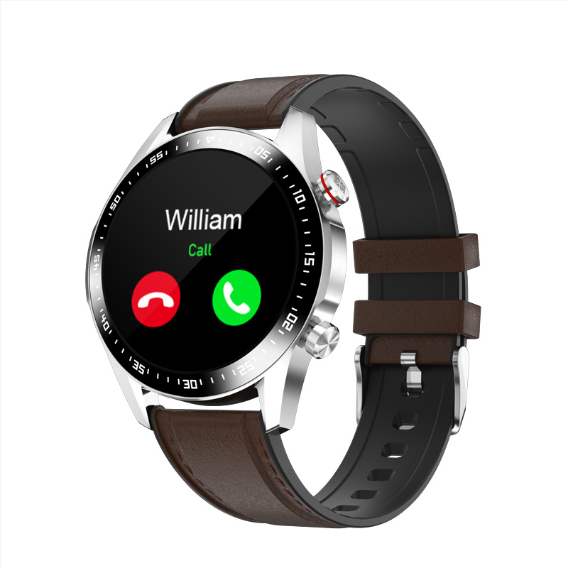 JGo Smart Watch E12 Men Make Call Custom Dial Full Touch Screen Waterproof Sports Fitness Tracker Smartwatch For Android IOS