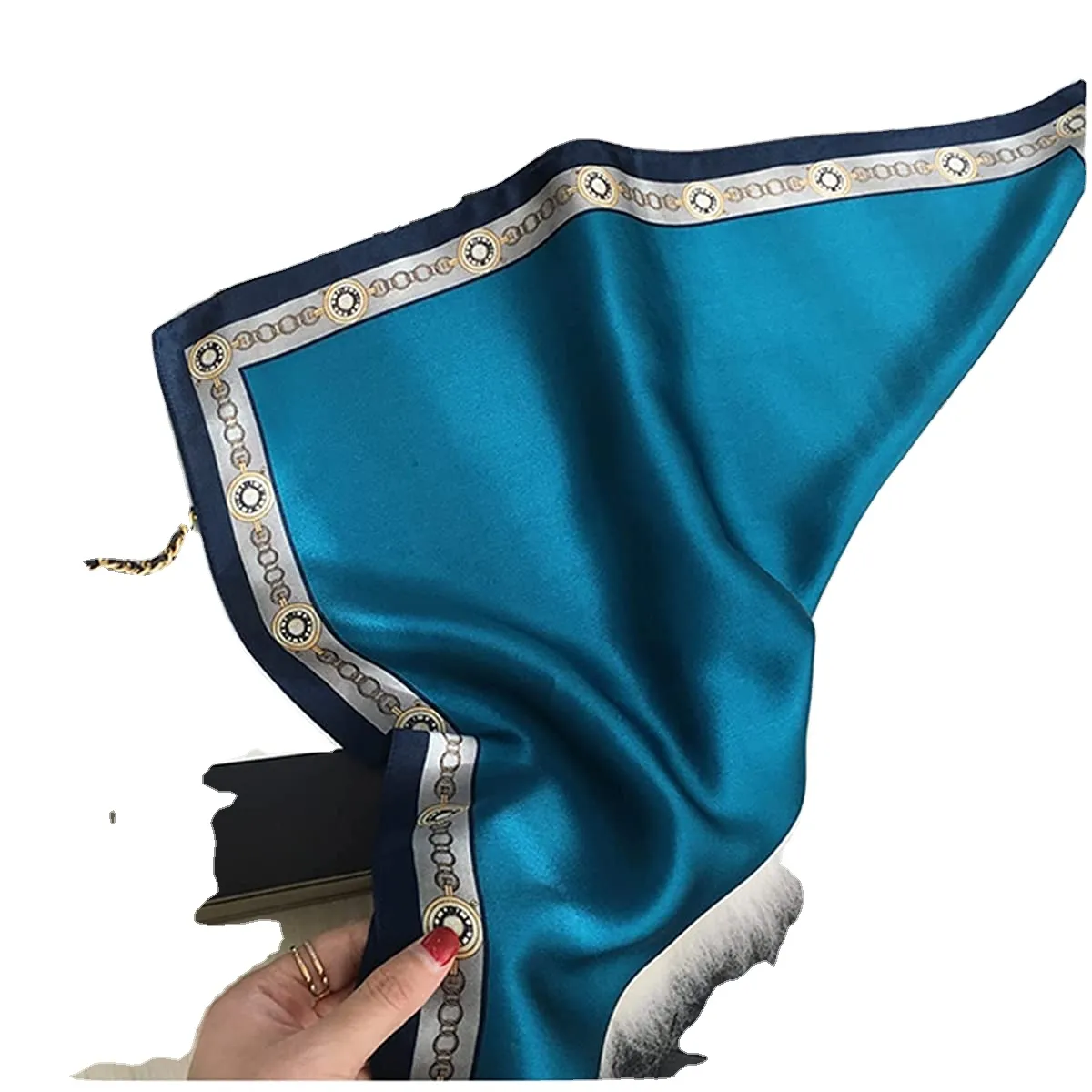 100% Pure Silk Suzhou Custom Printed Silk Scarves Fashion Scarf