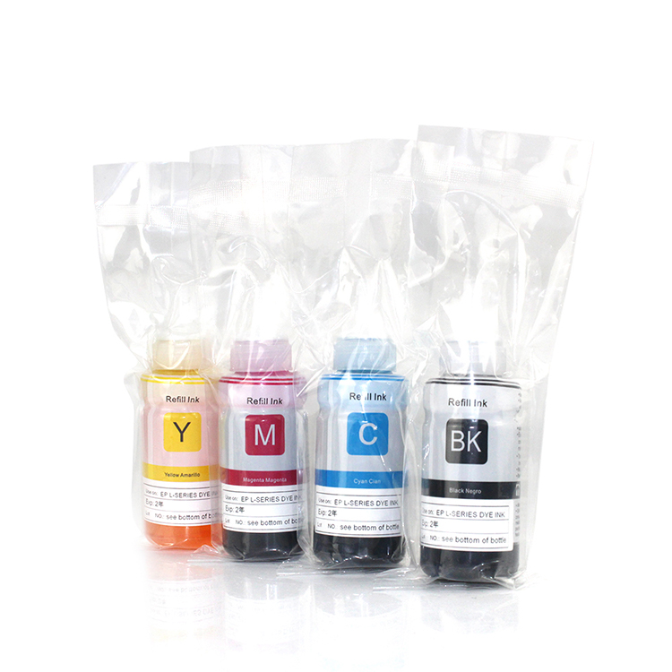 Dye Ink China Manufacturer  Original Refill Ink Set (T6641 T6642 T6643 T6644) for Epson L series