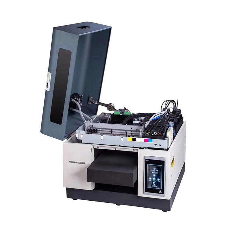 Wholesale High Quality A4 UV Flatbed/Cylindrical LED Printer with Touch Screen for Leather, T-shirt, Phone Case