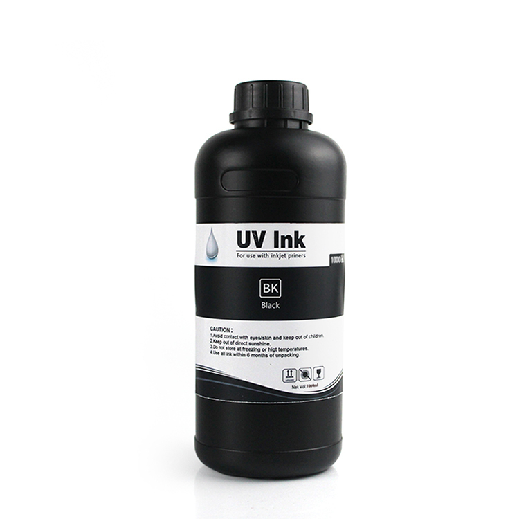White 1000ml Water based UV ink UV Ink Universal UV Ink For Ricoh Konica Seiko Printer Head Industrial