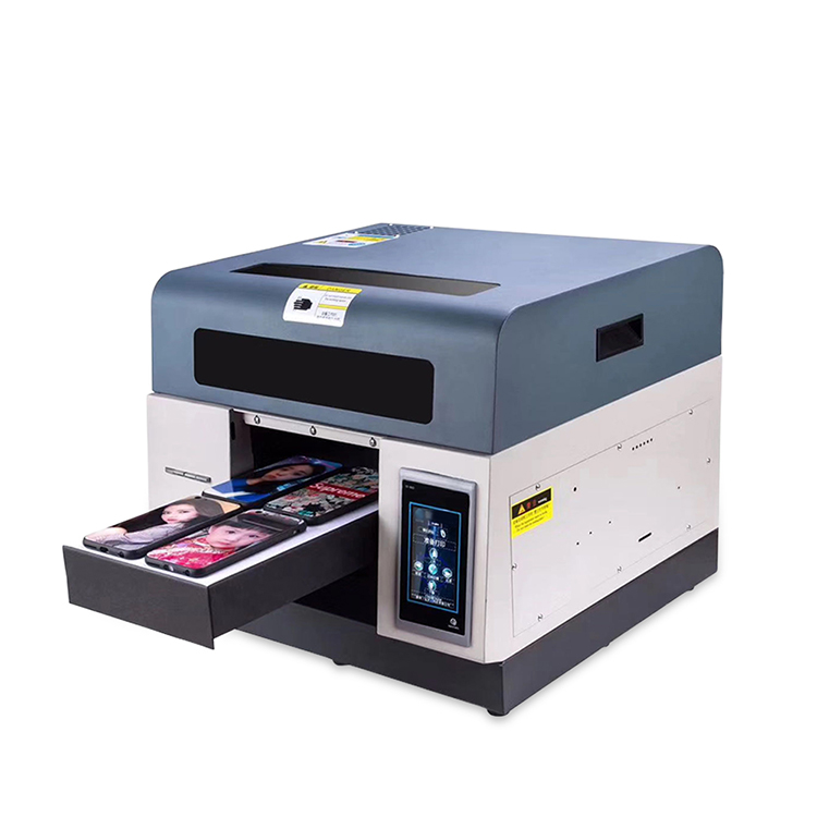 Commerical A3 Mini UV Inkjet Printer Bottle UV Printer A4 Size Printing Machine For DIY Phone Case