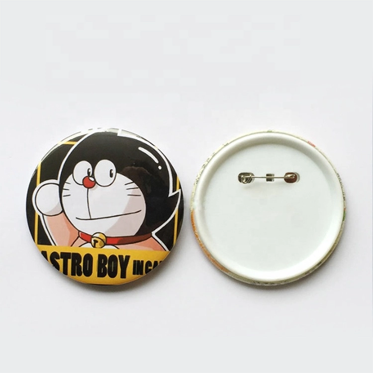 Lancelot - Sublimation blank round pin button plastic pin back buttons  custom picture print funny pins buttons