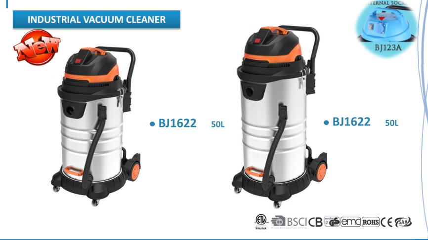 Industrial ash vacuum cleaner 50L