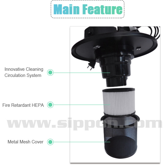 Quality cheap Factory commercial handheld Ash Vacuum Cleaner with Motor