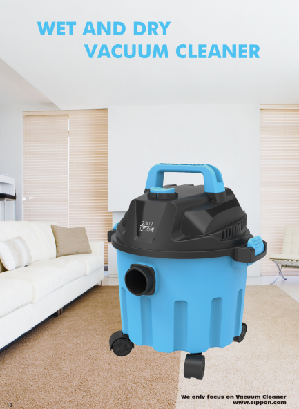 Wet and dry 10L(Plastic Tank) vacuum cleaner
