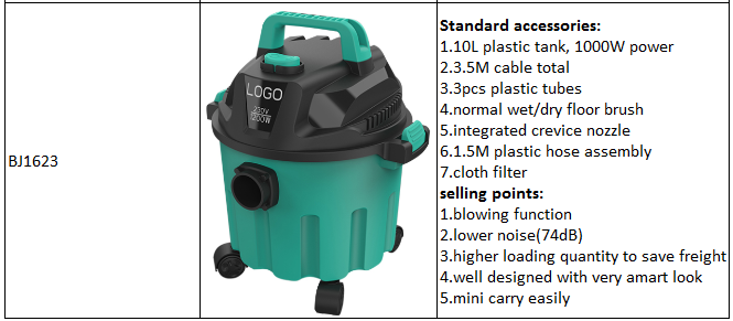 Household Vacuum Cleaner, Wet And Dry, Large Capacity, Cost-Effective, Easy To Operate