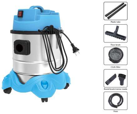 Sippon carpet homeuse 30L wet and dry vacuum cleaner for homeuse with new base