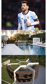 Messi's swimming pool