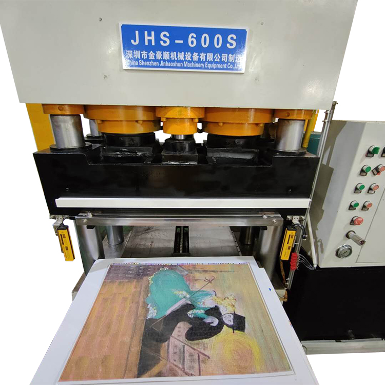 jhs Efficient servo control hydraulic jigsaw puzzle diecutting