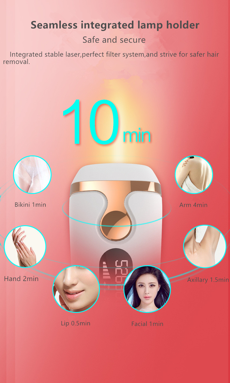 IFINE Beauty home use beauty equipment Mini electric facial hair removal wholesale ipl hair removal machine