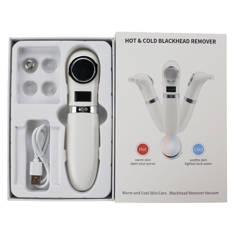 IFINE Beauty 4 In 1 Bubble Blackhead Remover Electric With Camera Face Pores Cleanser Vaccum Nose Blackhead Acne Removal