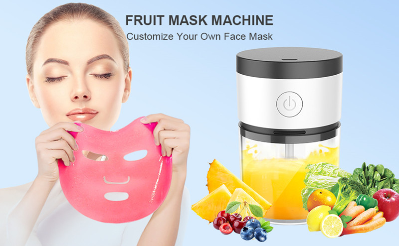 IFINE beauty skin care tool DIY Facial Fruit Mask Maker Machine for crystal Fruit Vegetable green tea collagen Facial Mask sheet