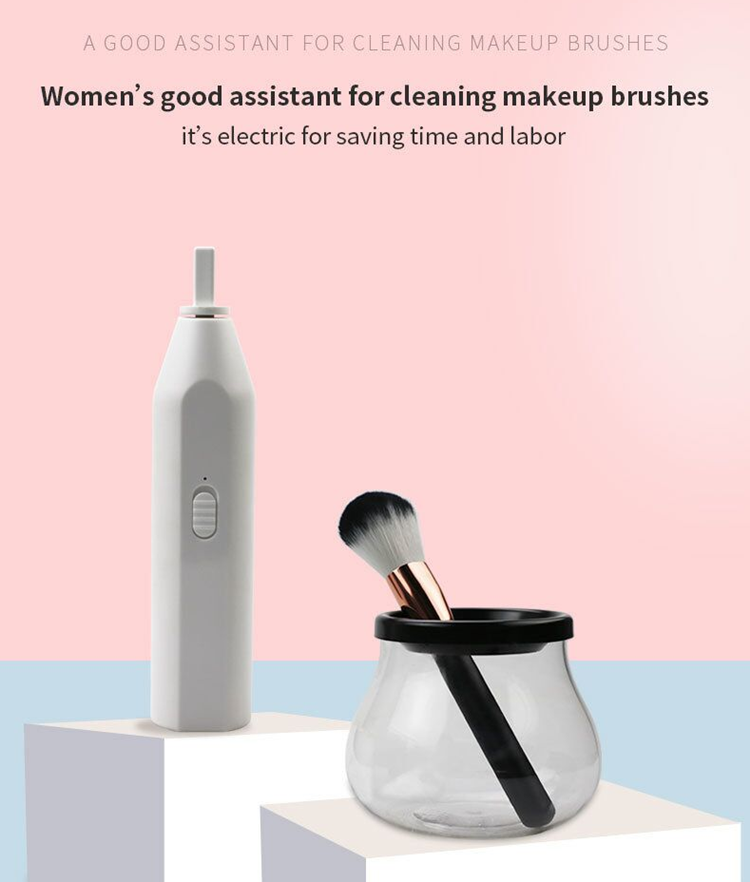 IFINEbeauty automatic rotate spinner brush cleaner tool Electric makeup brush cleaner and dryer for all sizes makeup brush sets