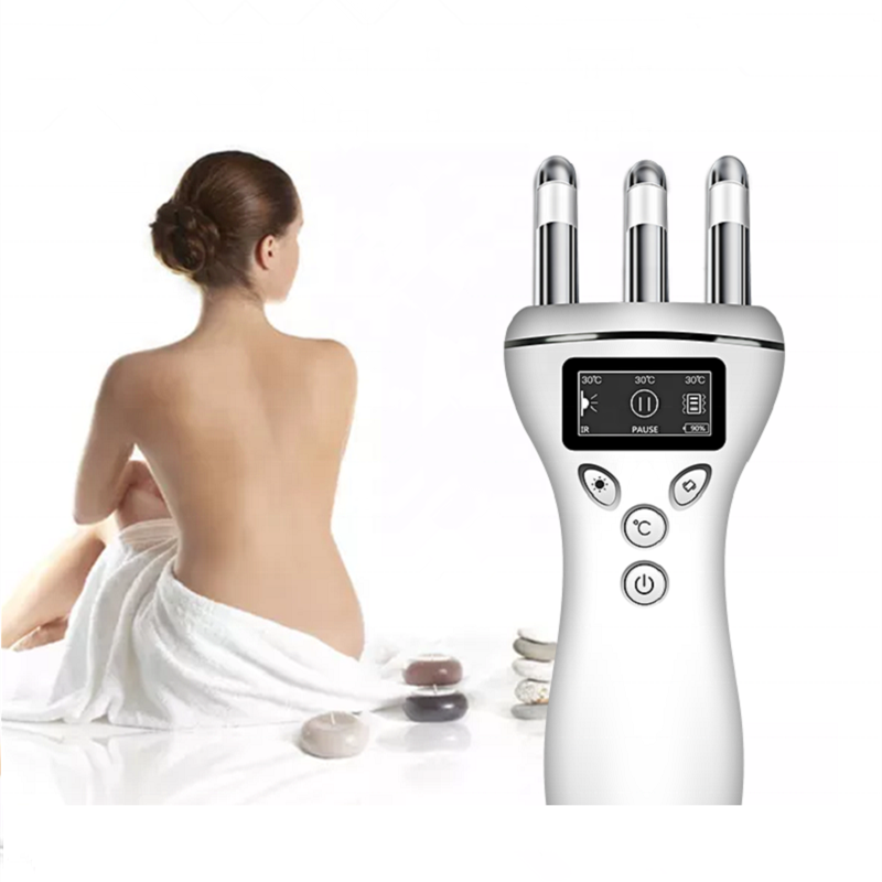 Whole Body Phototherapy Beauty Skin Inducer Thermal High Frequency Lifting Anti-aging Facial Beauty Equipment Scraping Massager