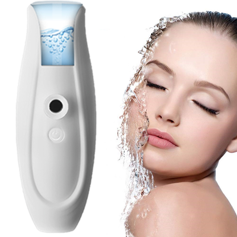 IFINE Beauty Innovation USB Rechargeable Professional SPA Mist ionic Deep Cleansing Hand-Held Cordless Warm Facial Steamer