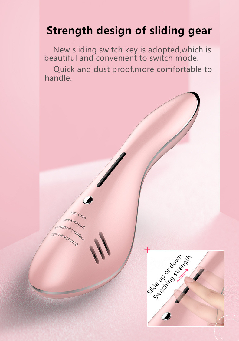 Hand-held Face Lifting Device Household Electric EMS Facial Skin Massager LED Hot and Cold Skin Care Reversing Aging Beauty Tool