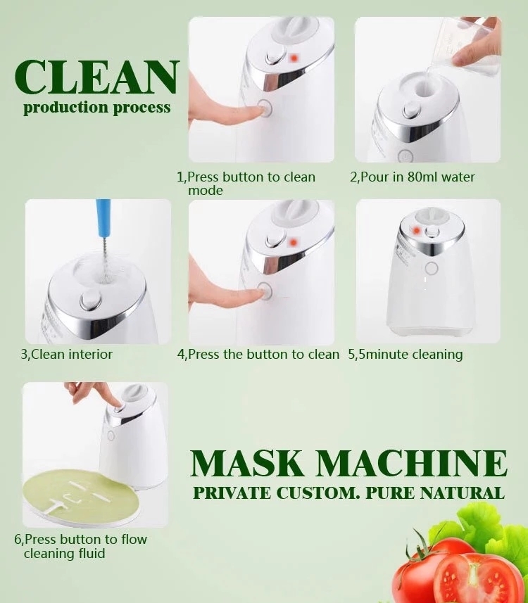 IFINE beauty Natural skin care DIY Fruit Wine facial mask machine automatic smart voice collagen mask making machine