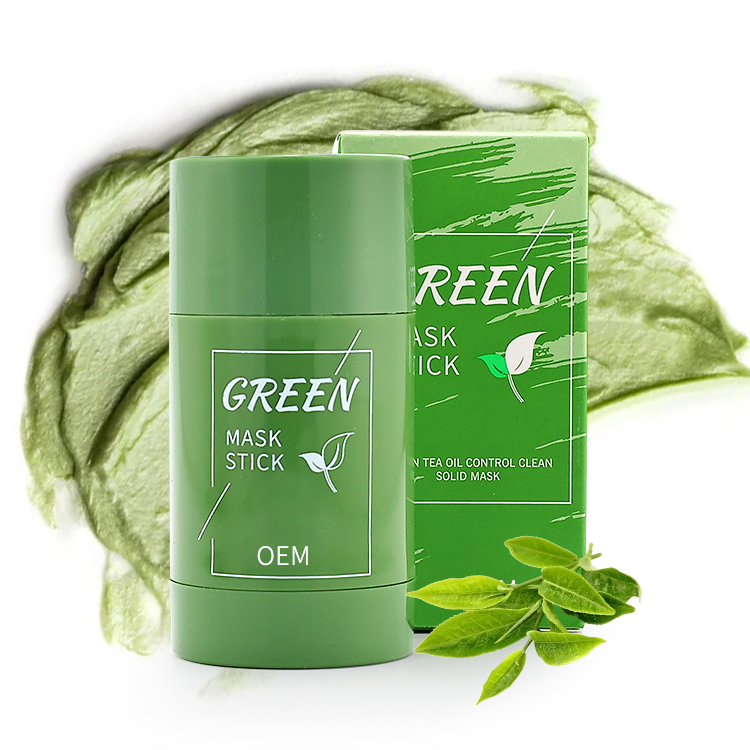 IFINE Beauty Private Label Green Clay Mask Stick Cream Oil Control Moisturizing Hydrating Green Tea Face Clay Mask Stick