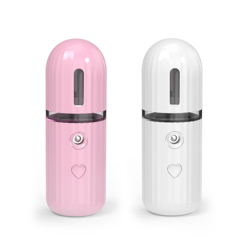 IFINE Beauty Handheld Nano Face Mist Private Label USB Rechargeable Moisturizing Skin Care Water/Alcohol Face Mist Spray Bottle