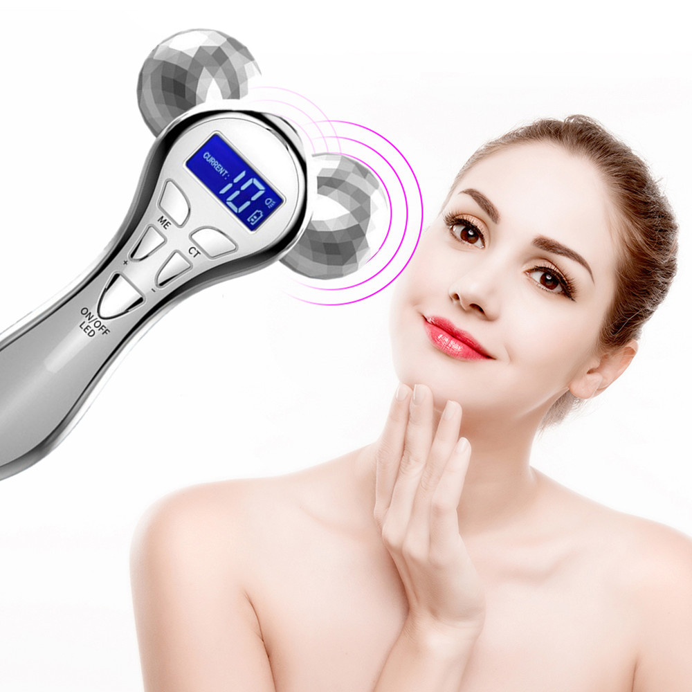 IFINE Beauty - Handheld USB Rechargeable 4D EMS Facial Lifting Micro ...