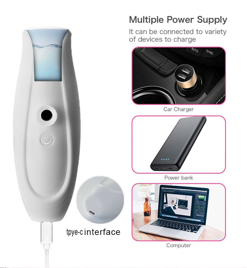 IFINE Beauty Facial Steamer Professional Moisturizing Cleanser Cordless Nano Ionic Hot Mist Electric Facial Steamer