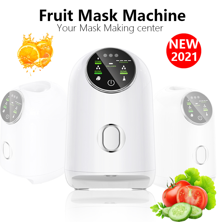 IFINE beauty Skin Care Natural Fruit Vegetable USB charging Facial Mask machine DIY green tea jelly Collagen face Mask sheet