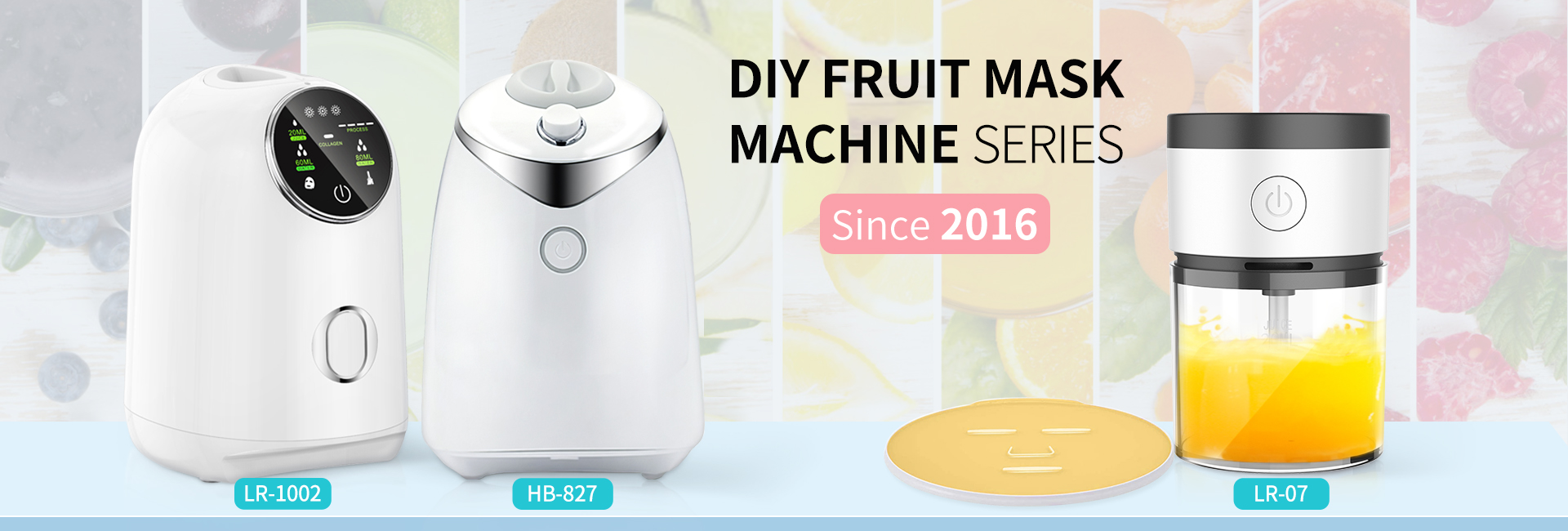 Ifine Beauty Skin Care equipment DIY Fruit Facial Mask Machine 32 Collagen Mask Peptides Automatic Facial Mask Maker device